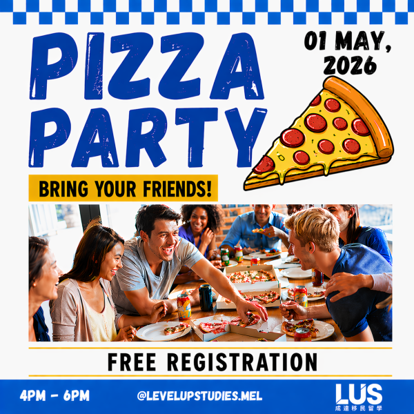 May 1 🍕 Pizza Party！