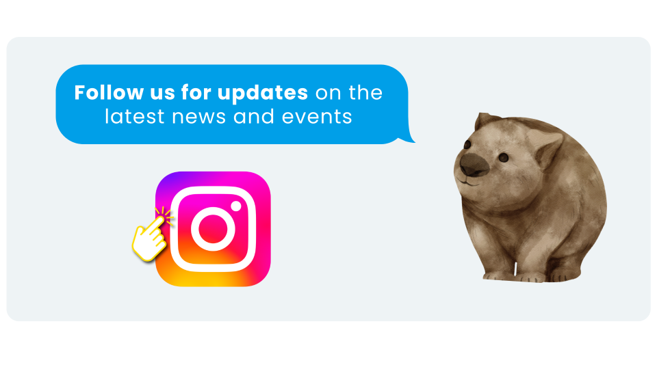 追蹤我們的facebook, instagram跟thread