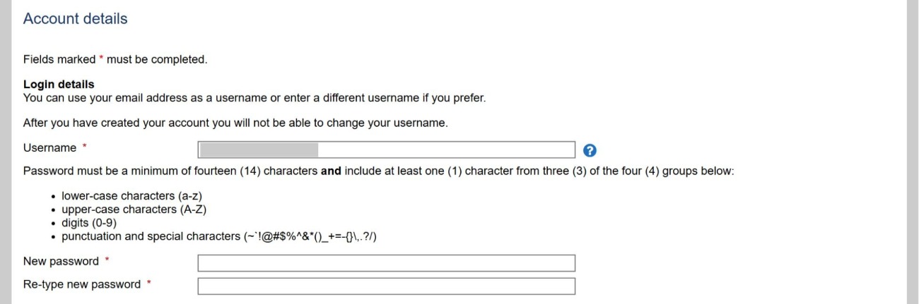 417澳洲打工度假 體檢表申請 先登入申請人帳戶 申請人名稱密碼