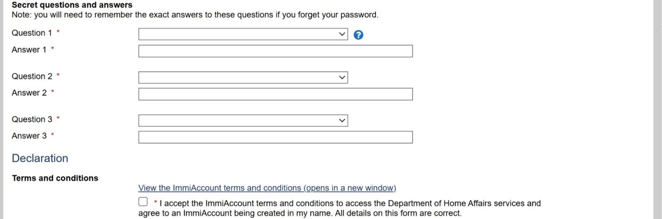417澳洲打工度假 體檢表申請 先登入申請人帳戶 申請人名稱密碼