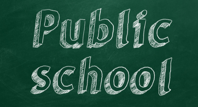 白板字體 public school 技職學校