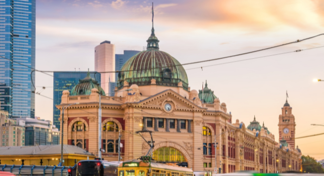 melbourne的flinders station 墨爾本TAFE 櫥櫃課程