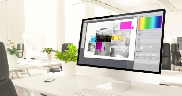 一個平面設計軟體的介面圖