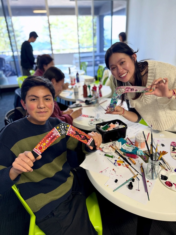 メルボルンのキッチンエリア