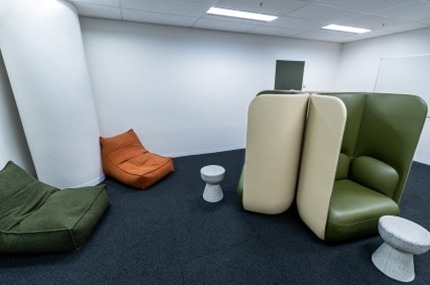 Level 2 student lounge
